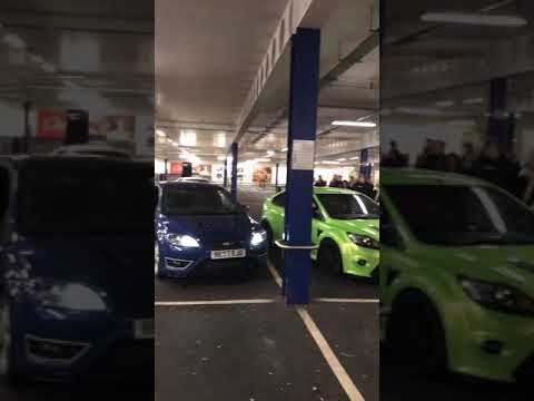 How to attract a crowd in a car park..