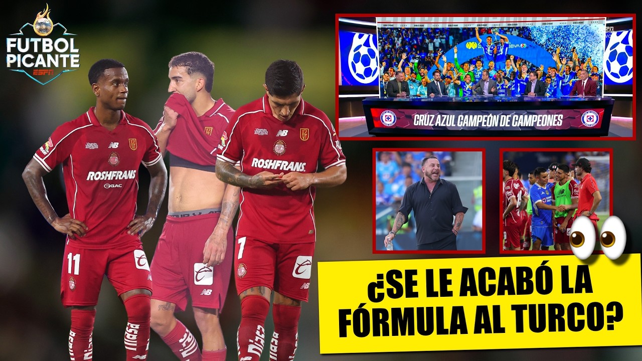 TOLUCA pierde el CAMPEÓN DE CAMPEONES: ¿El TURCO MOHAMED debe RENOVAR la PLANTILLA? | Futbol Picante