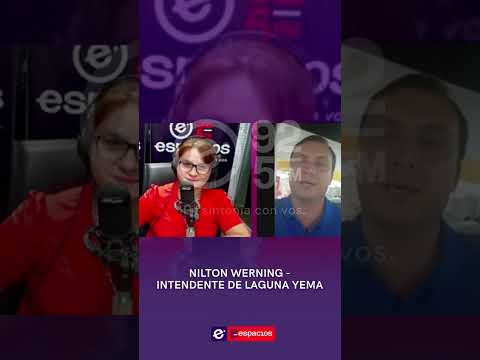 El intendente de Laguna Yema, Nilton Werning, destacó la presencia del Ing. Jorge Jofré en El Cañón