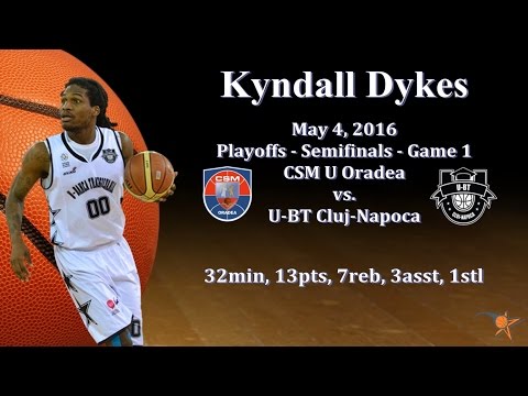 Kyndall Dykes vs. CSM U Oradea - May 04, 2016