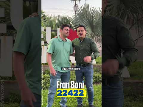 Comecei o dia bem cedinho, recebendo o apoio do Dr Júnior Fagan, ex-vice prefeito de Nova Olímpia