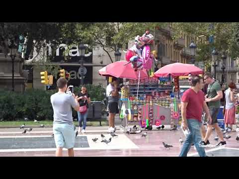 Placa da Catalunha Barcelona Espanha - Praça Catalunha Barcelona Espanha - Praça da Catalunha Barcelona