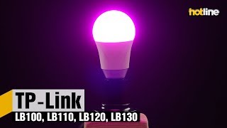 TP-Link Smart LED Wi-Fi с регулировкой теплоты света (LB120) - відео 1