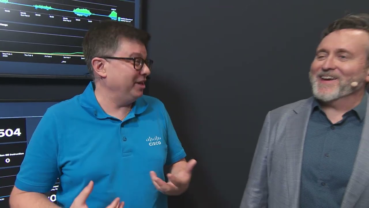 Explore the Cisco Live Network Operations Centre featuring NetApp