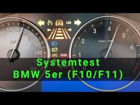 BMW 5er F10 , F11 Systemtest schnell und einfach selbst durchführen NEU !!