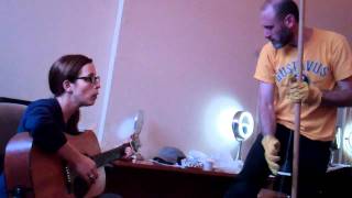 Laura Veirs and Christopher Yarrow perform "Jailhouse Fire"