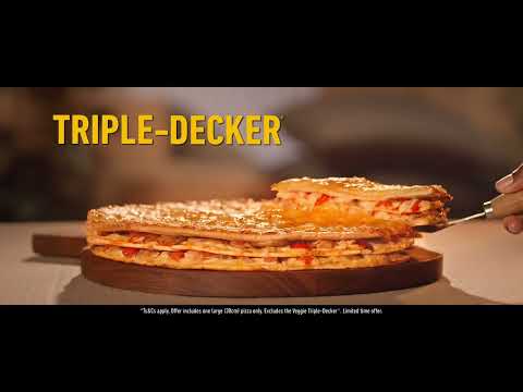 Debonairs Pizza Large Triple Decker