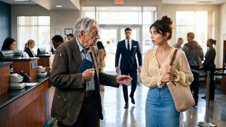 "Can You Pretend to Be My Granddaughter for Five Minutes?" the Old Man Asked at the Bank—She Had No…