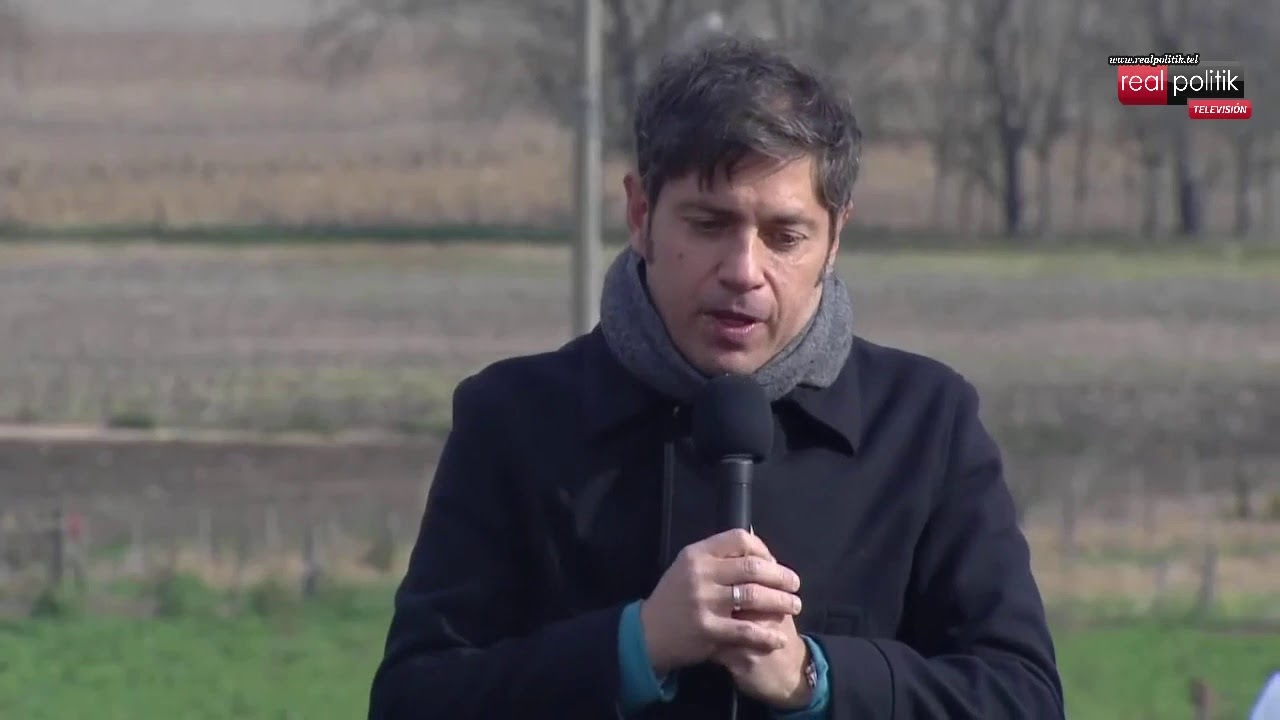 Kicillof en Tandil: "No hay campaña electoral, hay campaña de vacunación"