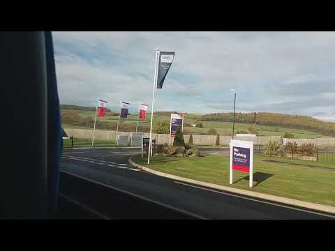 EXTREME!!! Hellfire Pulsar with awesome kickdown and thrash Arriva North East NK10 CFJ 1445.