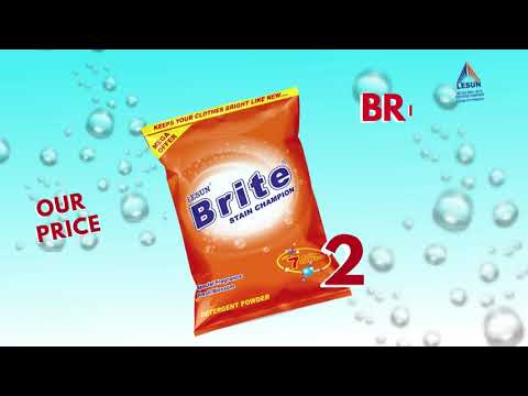Brite detergent powder, 2
