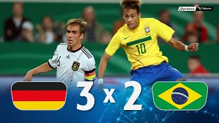 Germany 3 x 2 Brasil ● 2011 Friendly Extended Goals & Highlights HD