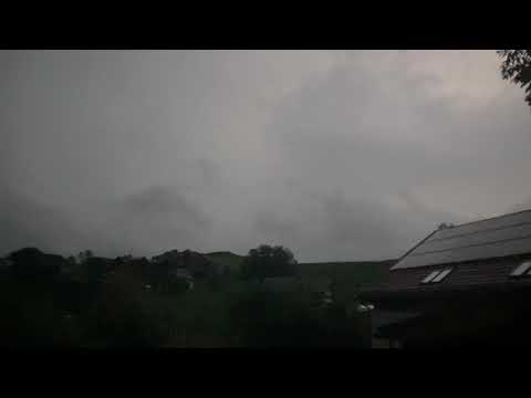 Gewitter 22.08.2021 Langenegg in Vorarlberg