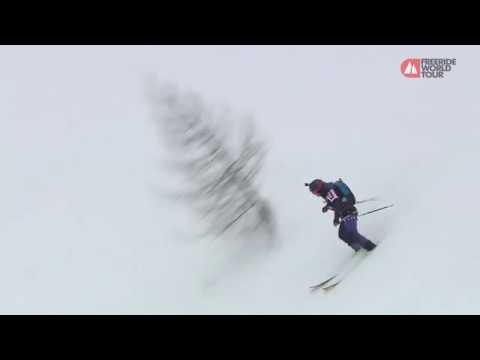 Freeride World Tour Fieberbrunn 2018 - Winning Run Lorraine Huber