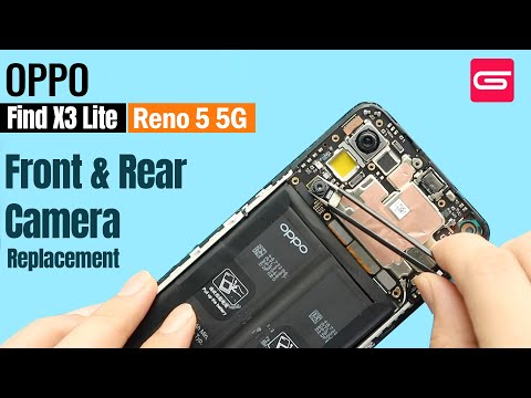 OPPO Find X3 Lite Front and Rear Camera Replacement | Reno 5 5g