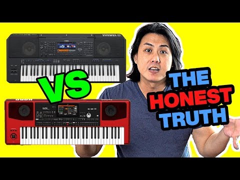 Is Korg PA TECHNICALLY Better than Yamaha PSR-SX900 Keyboard?
