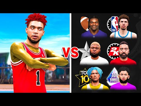 I played vs EVERY LOGO in 1 video on NBA 2K25