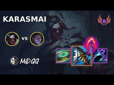 MID.GG: [ KarasMai ] Kayn JUNGLE vs Sylas | NA MASTER | LOL Season 2026