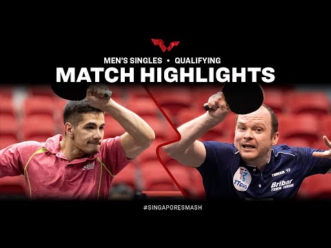 Paul Drinkhall vs Martin Allegro | MS Qual | Singapore Smash 2023