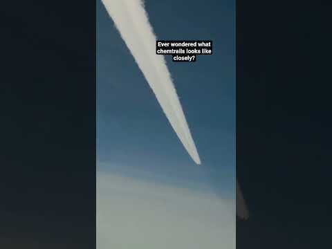 chemtrails from a few meters! #aviation #chemtrails #airplane #flight #pilot
