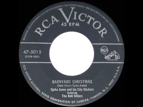 1952 Spike Jones & The Bell Sisters - Barnyard Christmas
