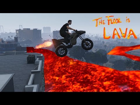 IL PAVIMENTO È LAVA IN GTA 5!