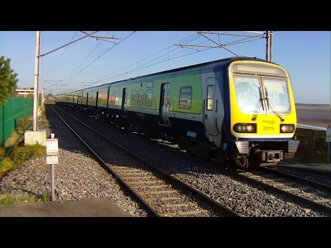 29000 Class DMU Train number 29118 - Booterstown Station, Dublin
