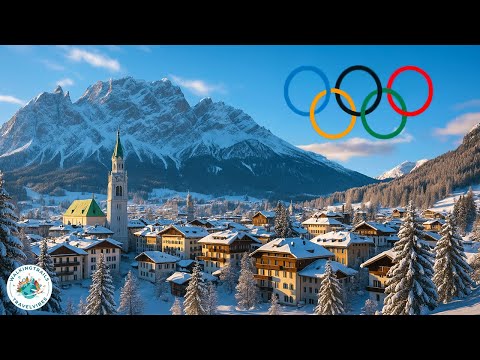 Cortina d’Ampezzo, Italy in Winter ❄️ Olympic Host City in the Dolomites | 4K Walking Tour