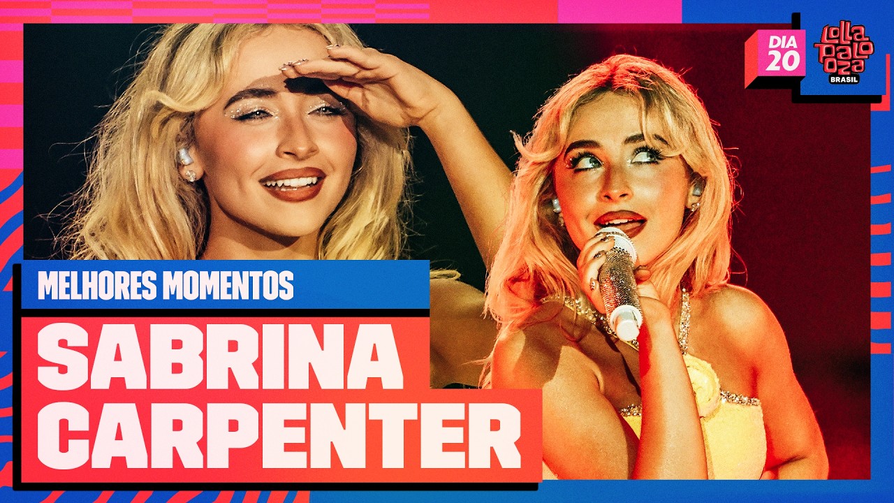 Melhores momentos da Sabrina Carpenter no Lollapalooza 2026 | #LollaBRNoMultishow