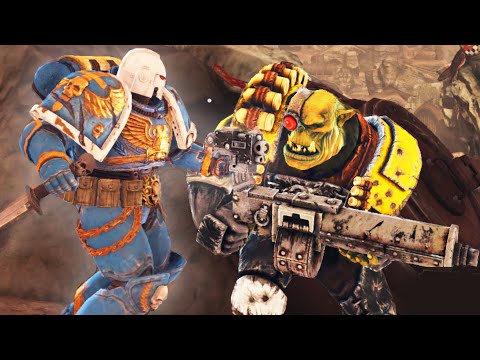 Ultramarines Veteran vs 700+ Orks! - Warhammer 40,000: Space Marine, Exterminatus (1-5 waves)