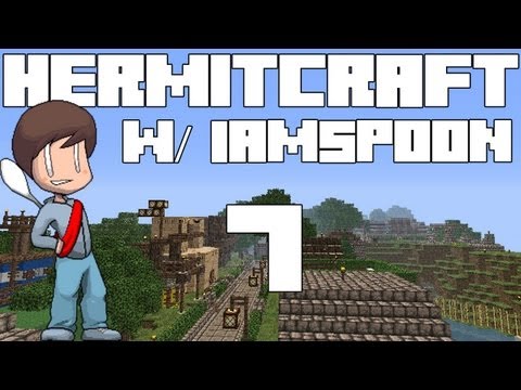 HermitCraft w/ IAmSp00n: Episode 7  - Man I Hate Spiders