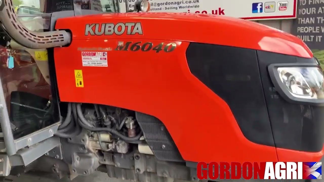 Kubota M6040 4WD