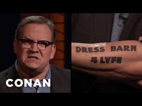 Andy Is Furious That Dressbarn Is Closing | CONAN on TBS