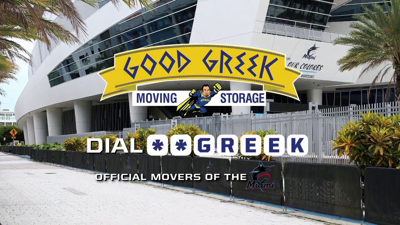 Official Movers of the Miami Marlins Good Greek Moving
