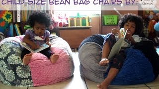 How to Make a Bean Bag Chair- Child Size &amp; GIVEAWAY!