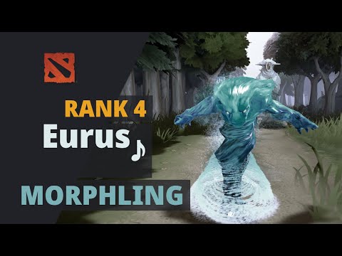 Eurus♪ (Rank 4) plays Morphling Dota 2 Full Game