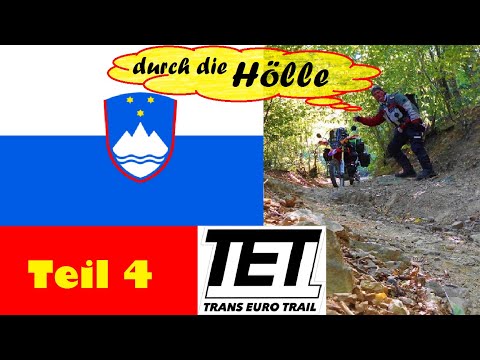 Trans Euro Trail (TET) Slowenien. Motorrad Reisebericht von der Adria zurück in die Alpen - Teil 4