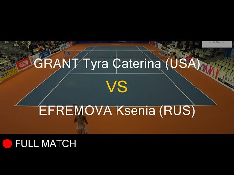 GRANT Tyra Caterina (USA) VS EFREMOVA Ksenia (RUS) - Open Super 12 Auray 2020
