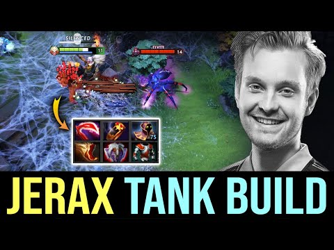 JerAx TANK BUILD Snapfire - OFFLANE GOD! - 100% Destroy Anti-Mage! DOTA 2