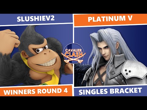 Cavalier Clash #3: Winners Round 4 - SlushieV2 (DK) Vs Platinum V (Sephiroth) SSBU Singles