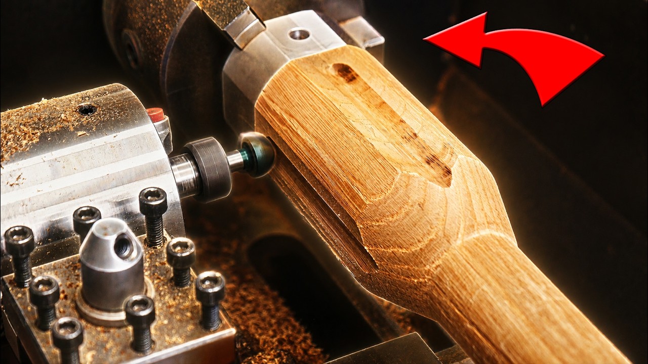 How to make a perfect fit of metal and wood?! Creating a beautiful tool