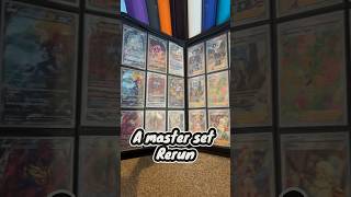 A complete crown zenith master set 🥰 throwback to one of the best sets #pokemon #pokemoncards