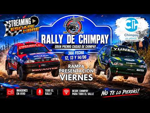 3° Fecha Rally del Valle Medio | Rally de Chimpay 2026 - Rampa de Presentación