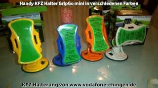 preview picture of video 'Handy KFZ Halter GripGo mini in verschiedenen Farben'