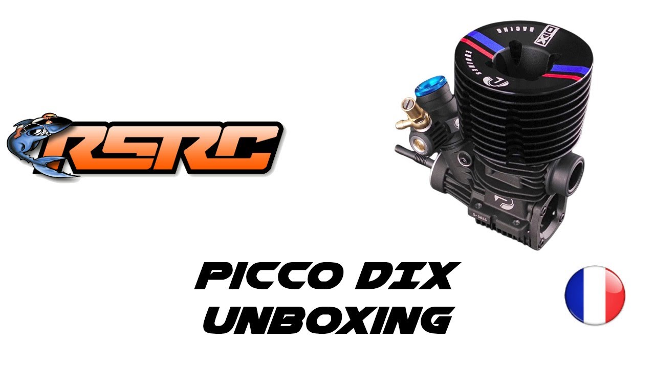 PIC9698 Moteur Picco DIX DLC nitro .21 Buggy Edition Limitée Picco RSRC