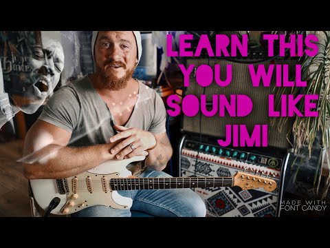How to play GUITAR like Jimi Hendrix | With these 3 TECHNIQUES
