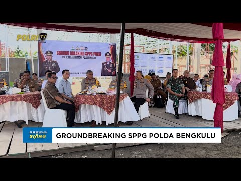 KAPOLDA BENGKULU IKUTI GROUNDBREAKING SPPG POLRI SECARA VIRTUAL