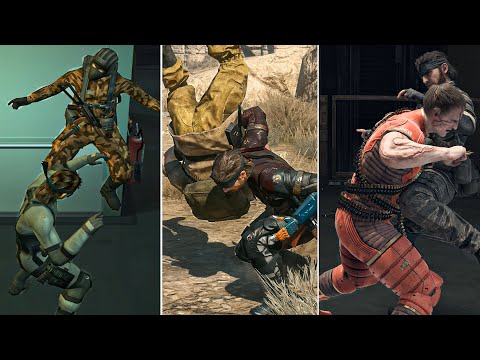 Evolution of CQC in the Metal Gear Games 1987 - 2025