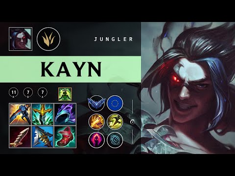 Kayn Jungle vs Shaco - EUW Diamond Patch 26.01