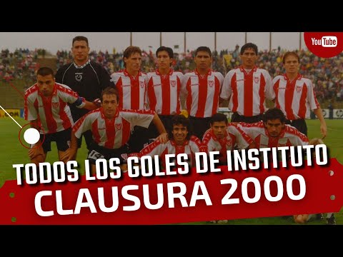 Todos los goles de Instituto | Clausura 2000 | golesdeinstituto